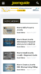Mobile Screenshot of joomguide.com